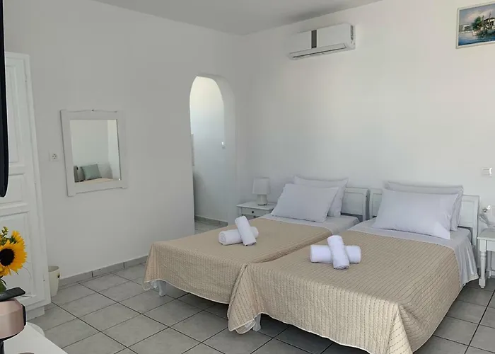 Δωμάτια σε οικογενειακή κατοικία Fortina Mykonos House Κλουβάς